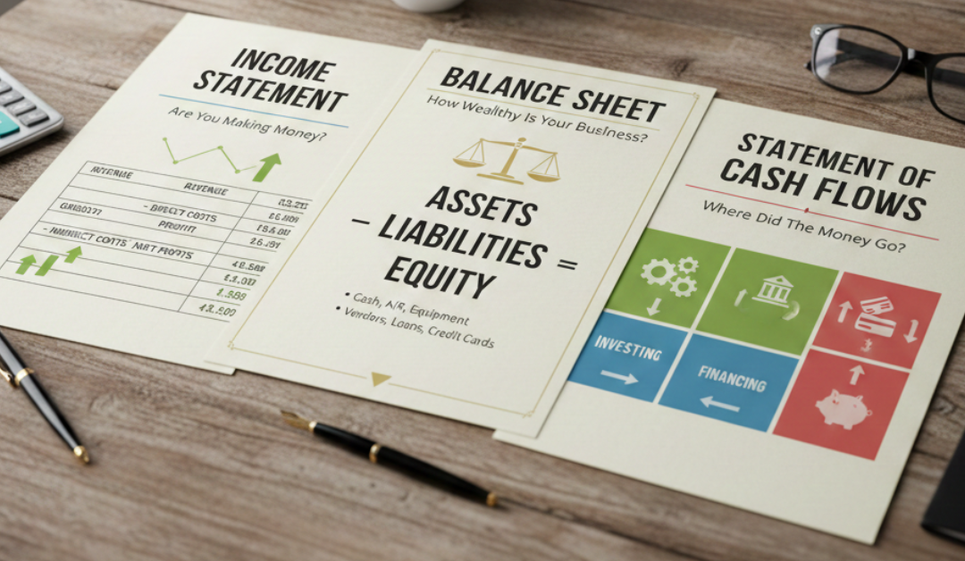 3 core financial statements